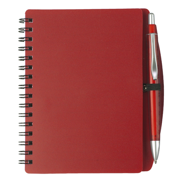 A6 Spiral Notebook and Pen - Image 5