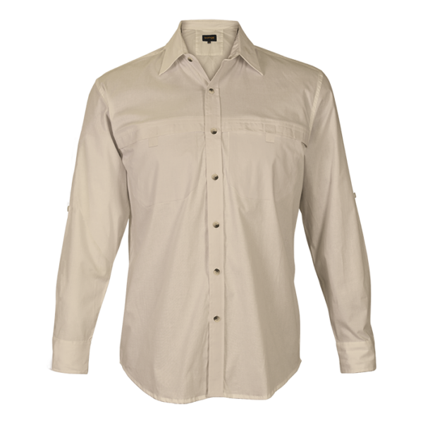 Ladies Long Sleeve Taylor Shirt - White - Image 5