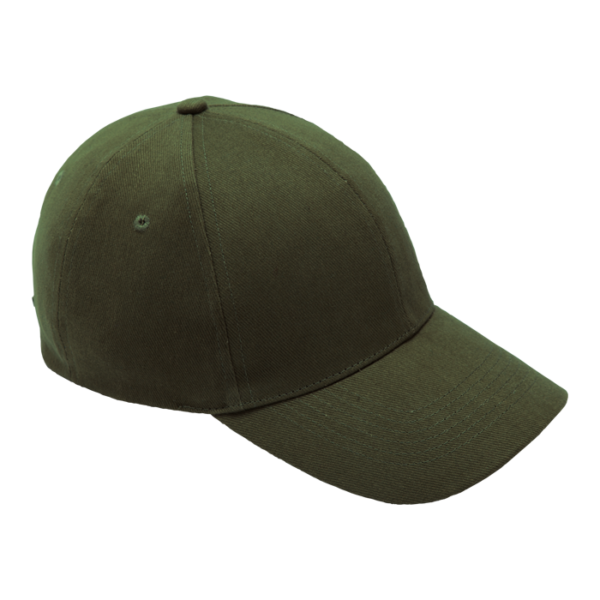 6 Panel Brushed Cotton Cap - Image 13