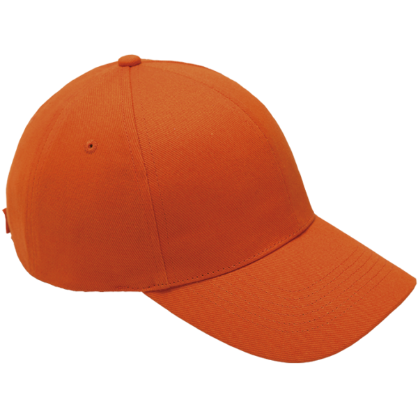 6 Panel Brushed Cotton Cap - Image 5