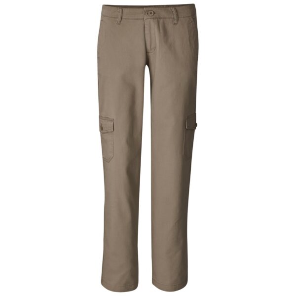 Ladies Cargo Pants - Natural