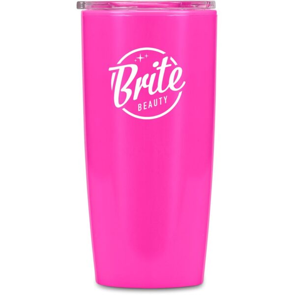Altitude Daytona Plastic 2-in-1 Double-Wall Tumbler & Straw - 600ml - Image 9