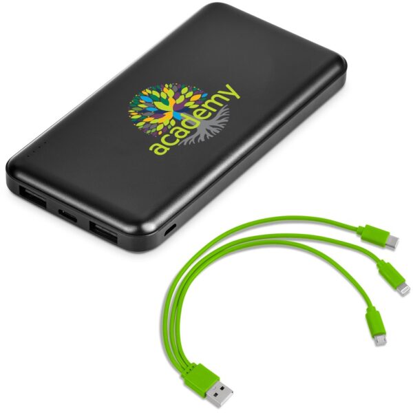 Kingpin Black 10 Compact Power Bank -  10,000mAh - Image 5