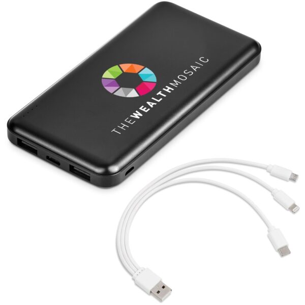 Kingpin Black 10 Compact Power Bank -  10,000mAh - Image 7