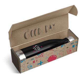 Omega Bottle in Bianca Custom Gift Box
