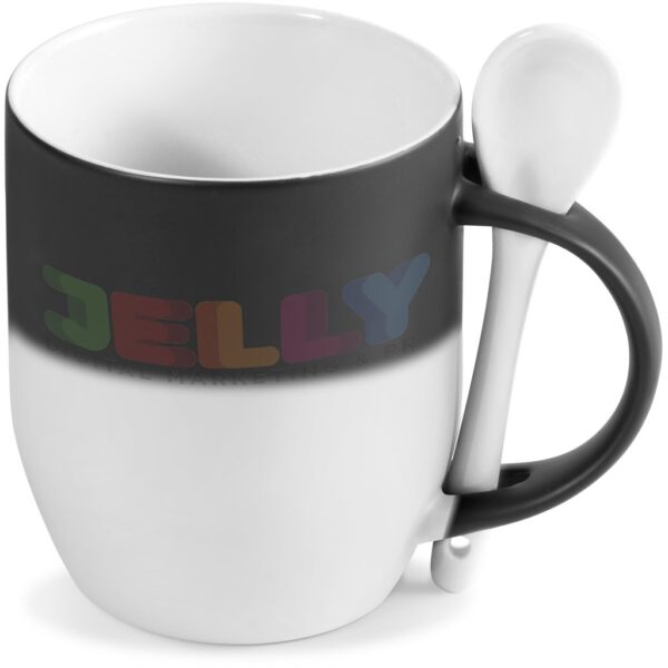 Chameleon Sublimation Ceramic Coffee Mug - 325ml - Solid White - Image 2