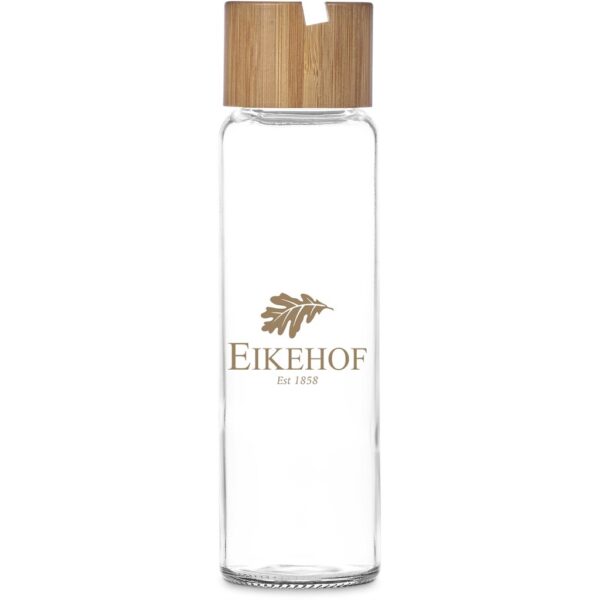 Okiyo Kenko Phone Stand Glass Water Bottle – 700ml - Image 2
