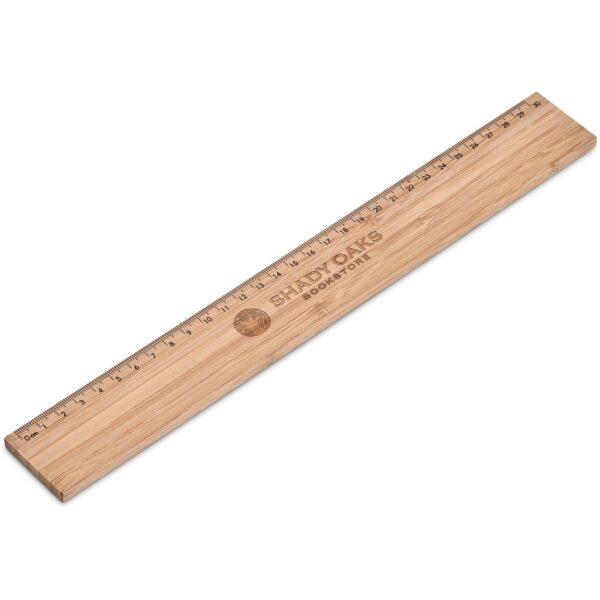 Okiyo Sokutei Bamboo 30cm Ruler - Image 2