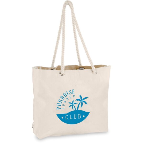 Okiyo Tanoshi Cotton Beach Bag - Image 2