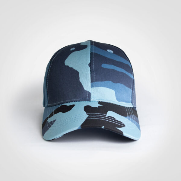 Basic 6 Panel Camo Cap - Image 3