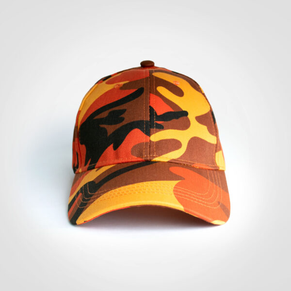 Basic 6 Panel Camo Cap - Image 6