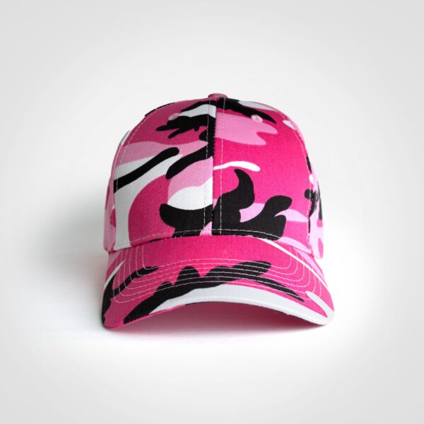 Basic 6 Panel Camo Cap - Image 7
