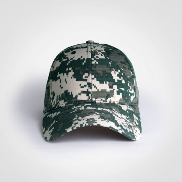 Basic 6 Panel Camo Cap - Image 9