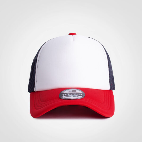Vintage Trucker Three Tone Cap - Image 5