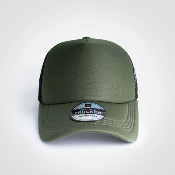 Vintage Trucker Two Tone Cap - Image 9