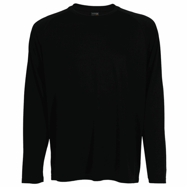 135g Long Sleeve Polyester T-Shirt (TSL135B) - Image 12