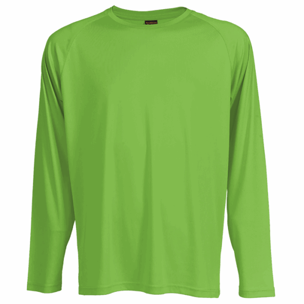 135g Long Sleeve Polyester T-Shirt (TSL135B) - Image 15