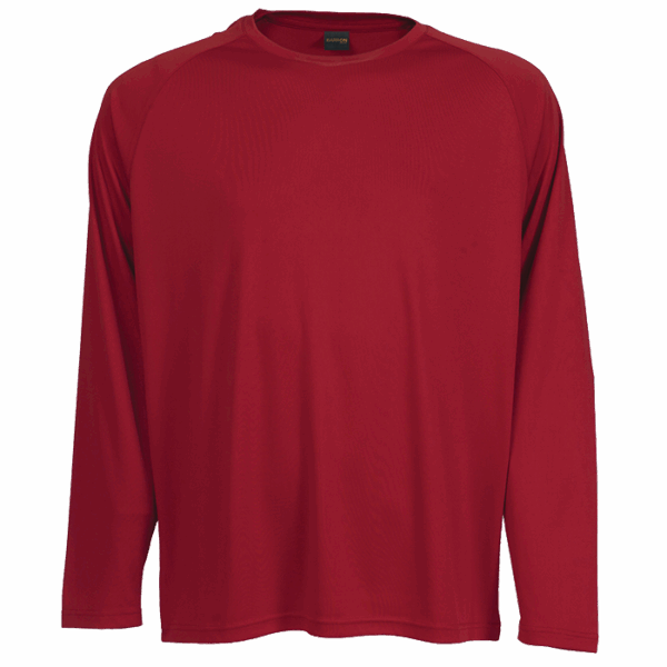 135g Long Sleeve Polyester T-Shirt (TSL135B) - Image 11