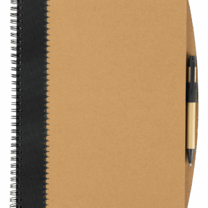 Recycled Cardboard Notebook With Pen