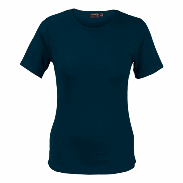 Organic Cotton Crew Neck T-Shirt Ladies - Image 9