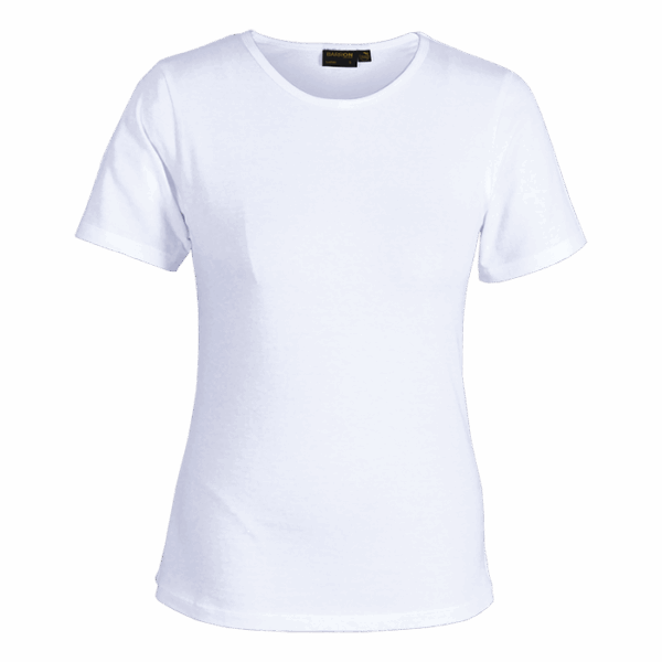 Organic Cotton Crew Neck T-Shirt Ladies - Image 7