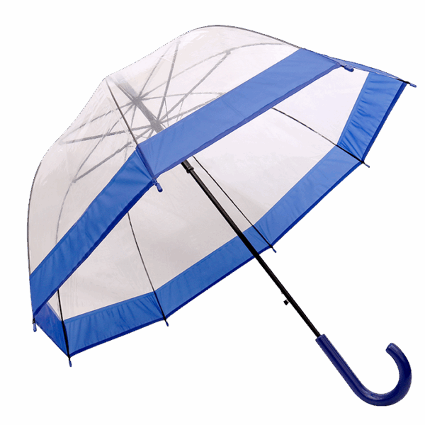 Dome Shaped Clear Umbrella - Image 7
