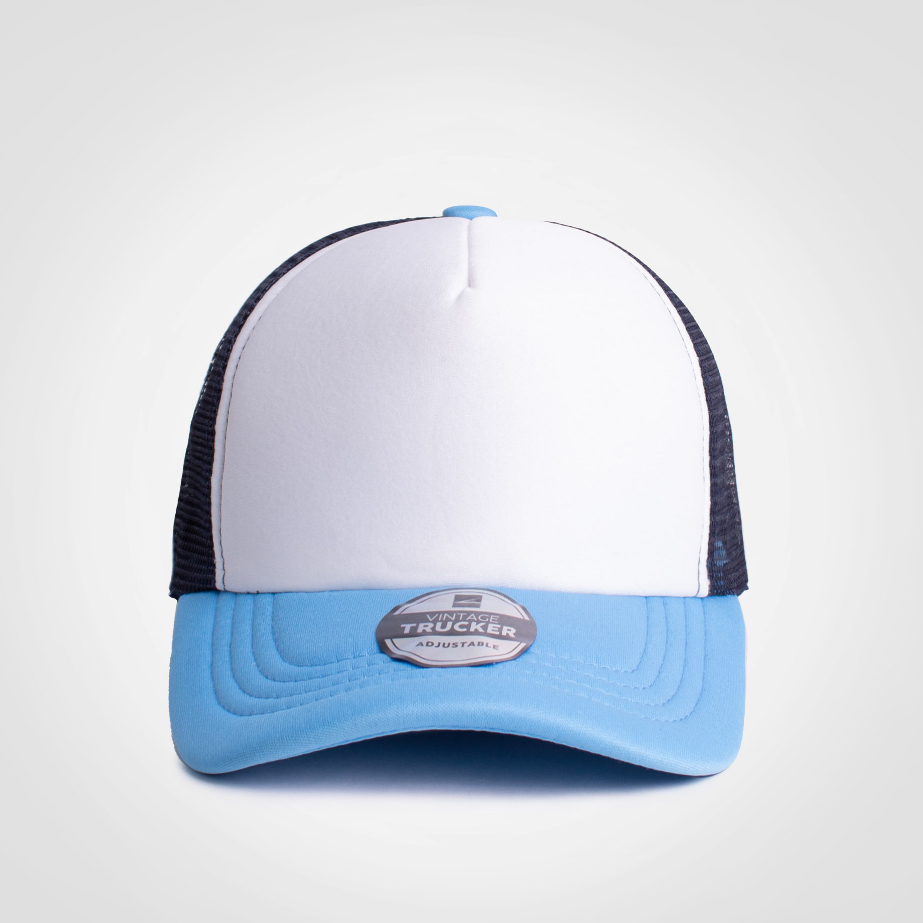 Vintage Trucker Three Tone Cap - Image 12